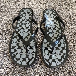 Coach Flip Flops